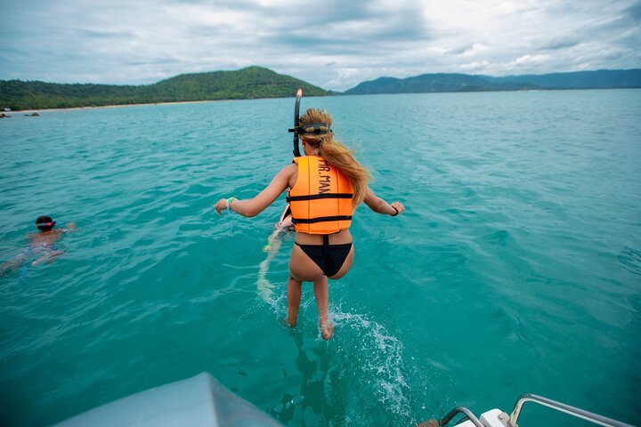 Pink Dolphin and Pig Island Snorkeling Tour from Koh Samui