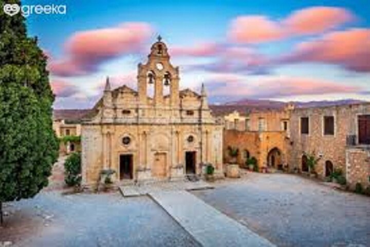 Melidoni Cave Margarites Arkadi Monastery Tour from Rethymno