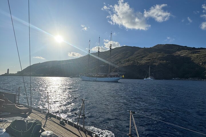 Vela and Wine Experience a Vulcano Aeolian Islands