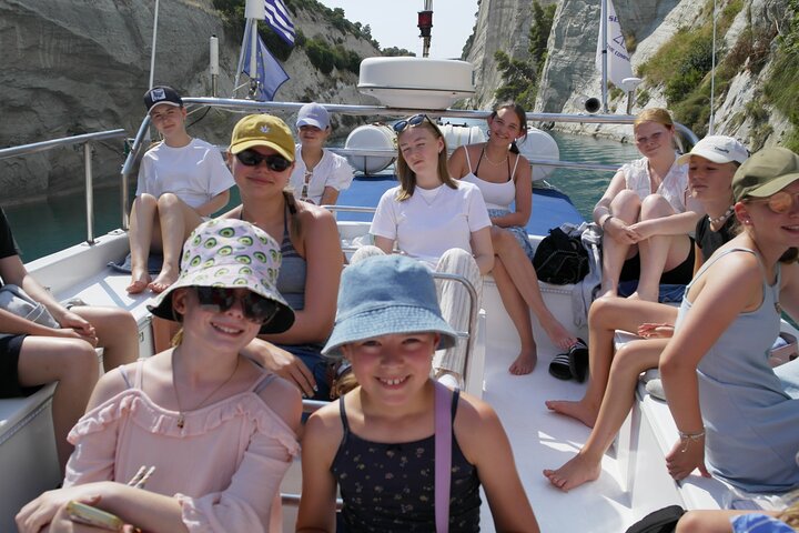 Corinth Canal & Saronic Gulf GlassBottom Cruise: 4h Swim & Buffet