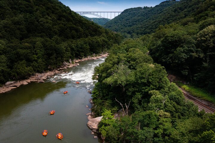 Lower New River Whitewater Rafting Trip