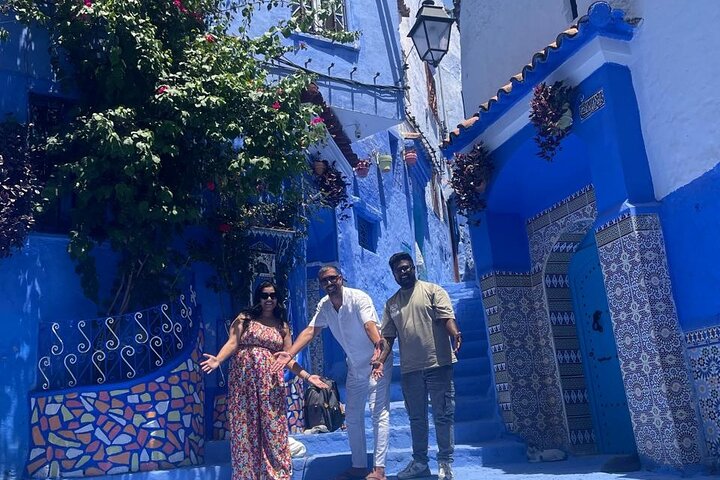 Full-day guided tour from Rabat to Chefchaouen iconic blue city