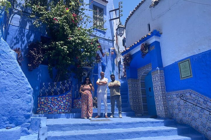 Full-day guided tour from Rabat to Chefchaouen iconic blue city