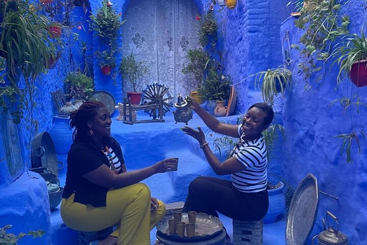 Full-day guided tour from Rabat to Chefchaouen iconic blue city