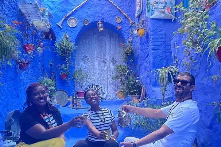 Full-day guided tour from Rabat to Chefchaouen iconic blue city