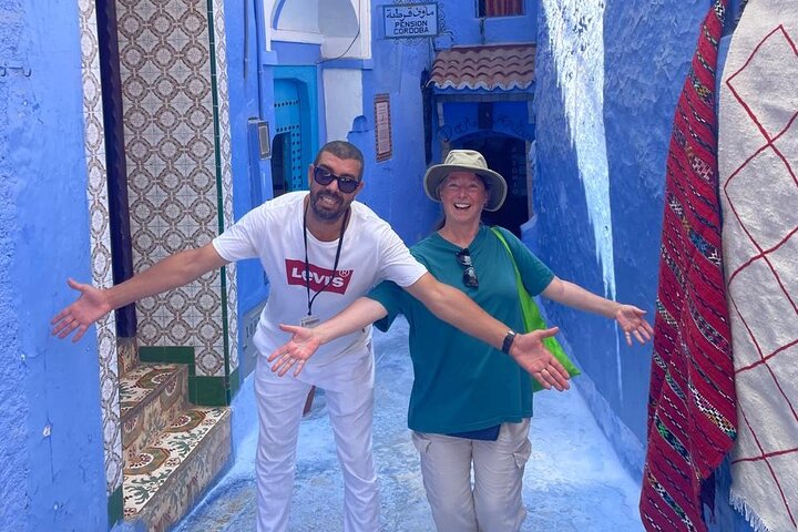 Full-day guided tour from Rabat to Chefchaouen iconic blue city