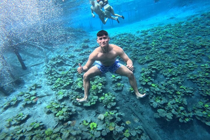 From Flowers Eco Tour to Blue Crater All Inclusive