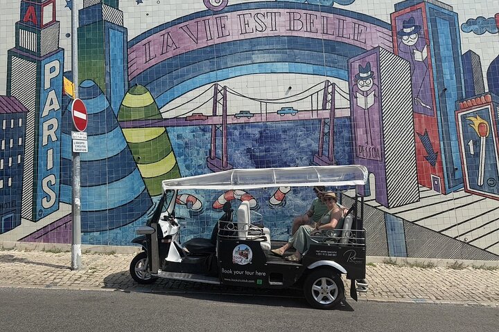 True 4Hour Private Tuk Tuk Tour: Discover Lisbon with a Local!