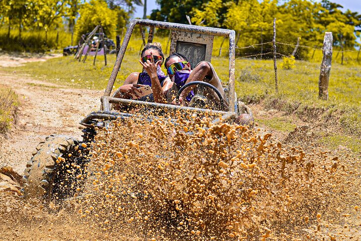 Punta Cana Buggy or ATV Tour with Macao Beach, Cave and Tastings