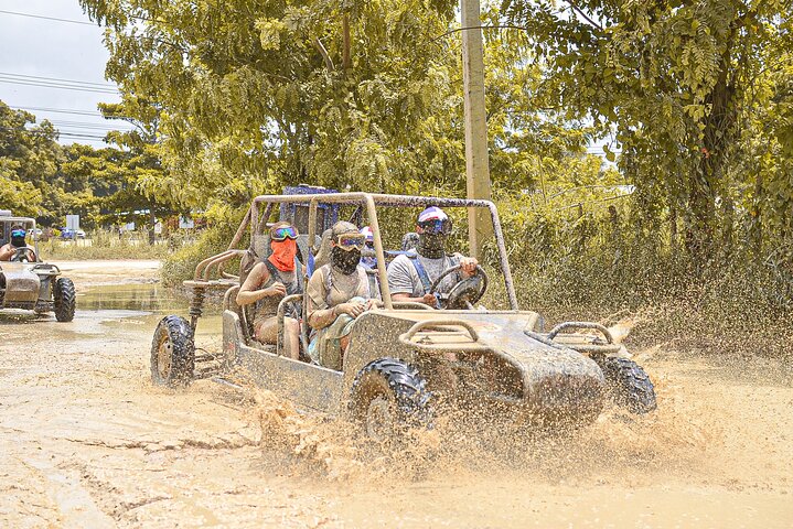 Punta Cana Buggy or ATV Tour with Macao Beach, Cave and Tastings