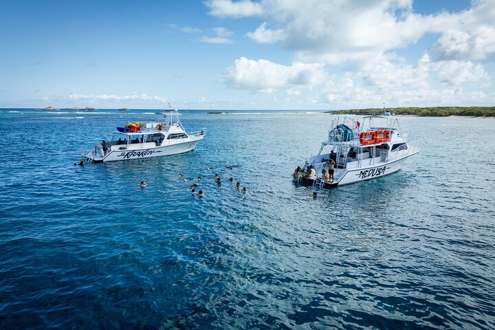 All Inclusive Snorkel and Slide Boat Tour: Icacos or Vieques