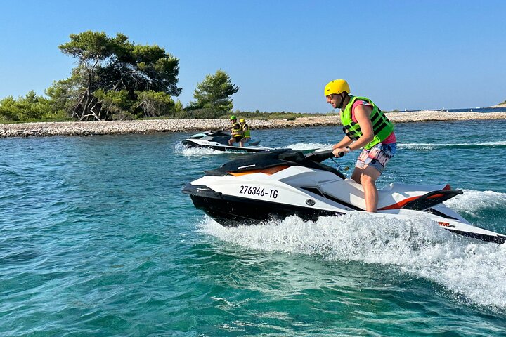 Trogir: Jet Ski Safari with Snorkeling and Blue Lagoon