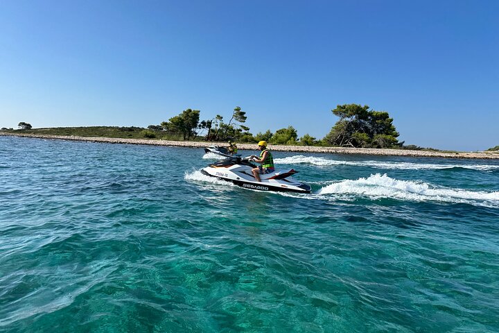 Trogir: Jet Ski Safari with Snorkeling and Blue Lagoon