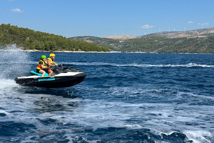Trogir: Jet Ski Safari with Snorkeling and Blue Lagoon