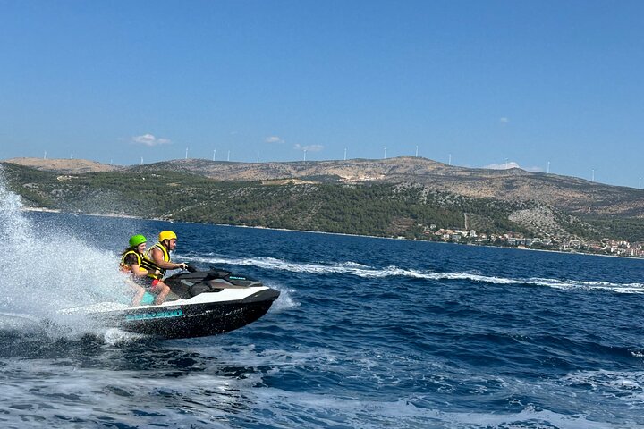 Trogir: Jet Ski Safari with Snorkeling and Blue Lagoon