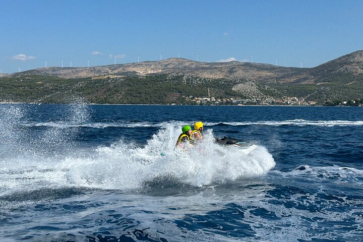 Trogir: Jet Ski Safari with Snorkeling and Blue Lagoon