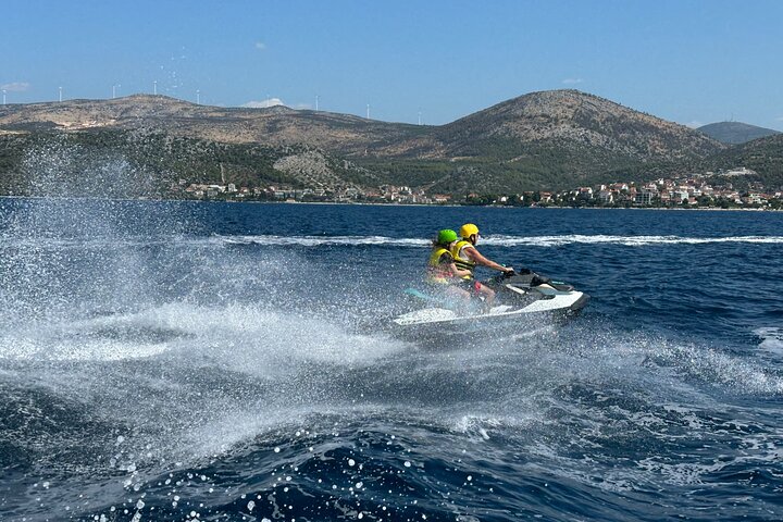Trogir: Jet Ski Safari with Snorkeling and Blue Lagoon