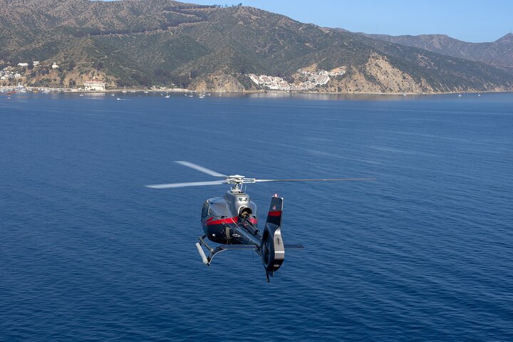 Helicopter Transfer: Long Beach to Catalina Island