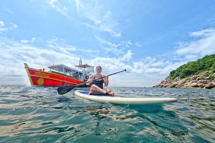 Ko Tao: Vintage Boat - Small Group Snorkeling Day Trip with Meals
