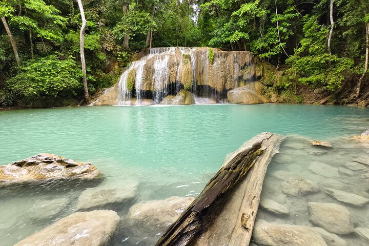 Kanchanaburi Tour: Erawan Waterfall and Death Railway