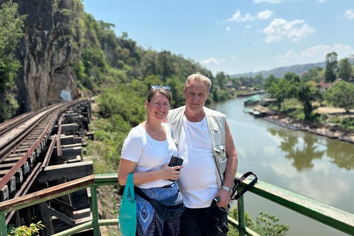 Kanchanaburi Tour: Erawan Waterfall and Death Railway