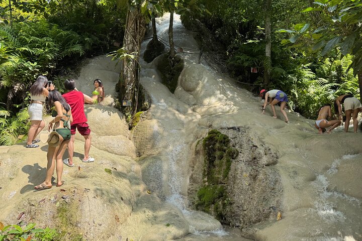 Chiang Mai Elephant Sanctuary, Bamboo Rafting and Waterfall Tour