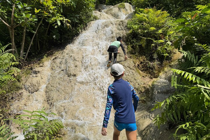 Chiang Mai Elephant Sanctuary, Bamboo Rafting and Waterfall Tour