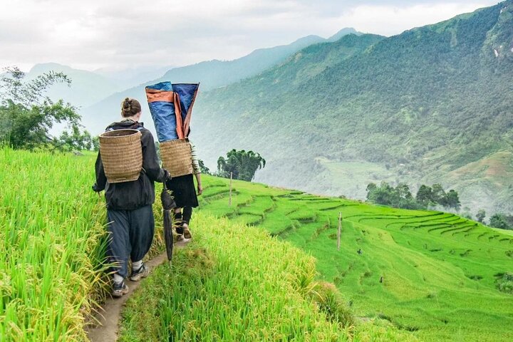 Sapa No-Trek Eco Tour: Muong Hoa Valley & Ta Van, Foot Spa, Cafe