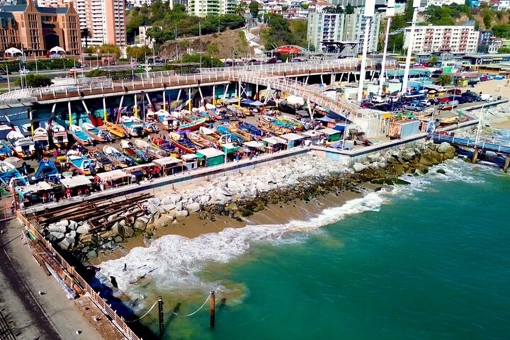 Valparaiso Port and Viña del Mar with Casablanca Wine Tasting