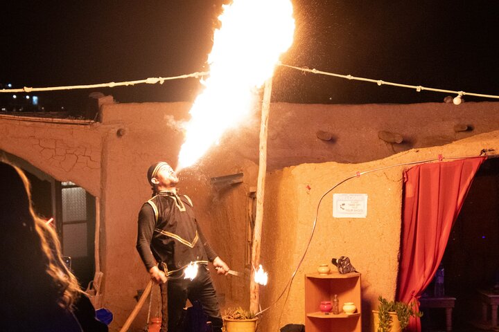 Agafay Desert Dinner, Camel Ride, Fire Show & Traditional Music