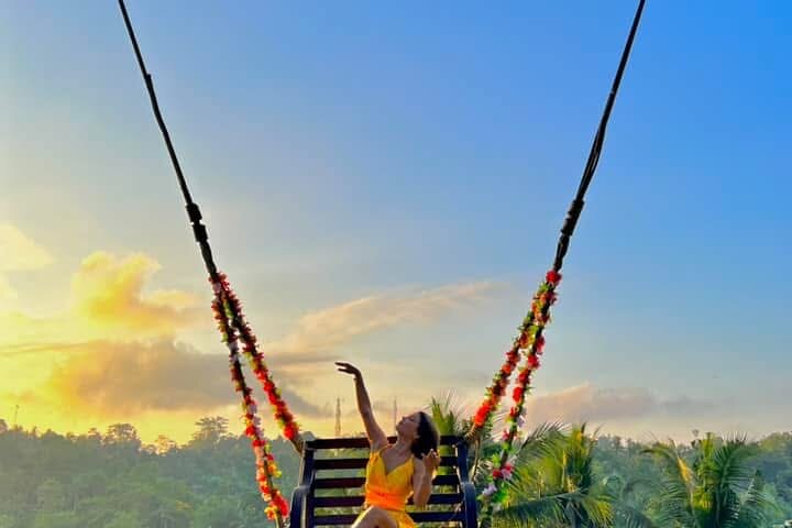 Bali Jungle Swing Experience Full Activity