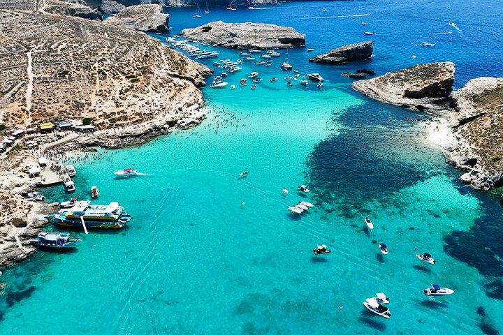 Private Boat Charter Blue Lagoon Crystal Lagoon Comino and Gozo