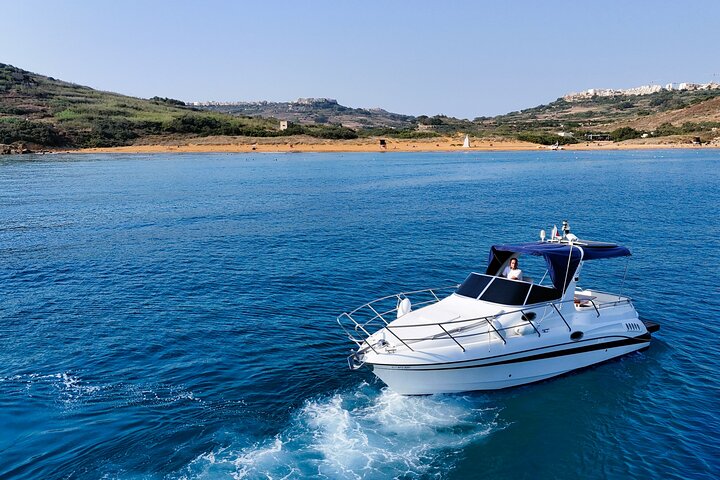 Private Boat Charter Blue Lagoon Crystal Lagoon Comino and Gozo