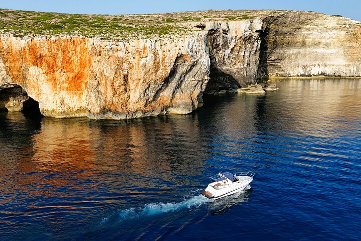 Private Boat Charter Blue Lagoon Crystal Lagoon Comino and Gozo