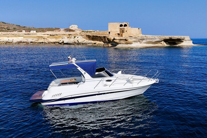 Private Boat Charter Blue Lagoon Crystal Lagoon Comino and Gozo