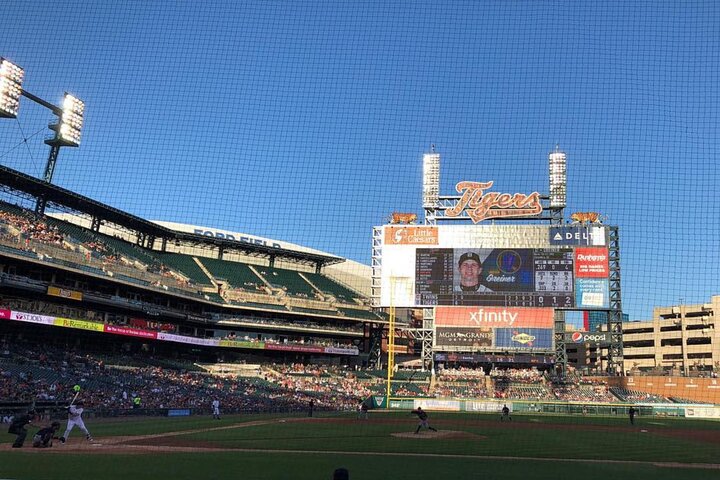 Detroit Tigers Baseball Game at Comerica Park