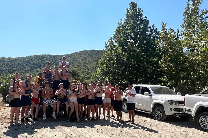 Sarande: Permet 4x4 Tour, Rafting and Thermal baths