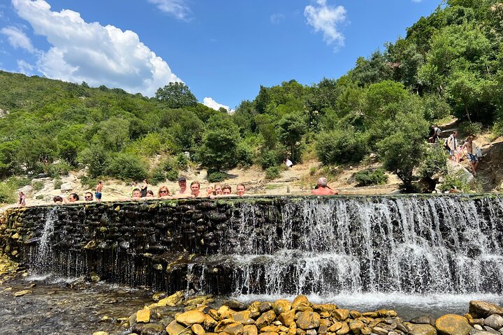 Sarande: Permet 4x4 Tour, Rafting and Thermal baths