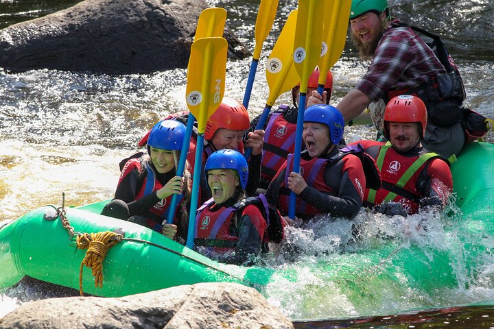 Whitewater Rafting on the River Dee in Llangollen