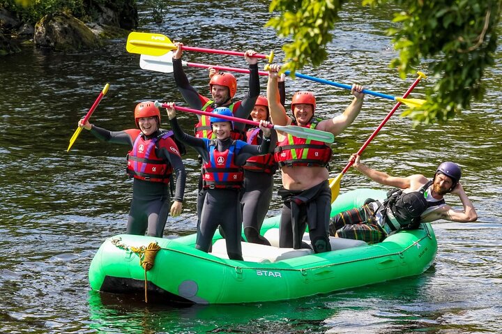 Whitewater Rafting on the River Dee in Llangollen