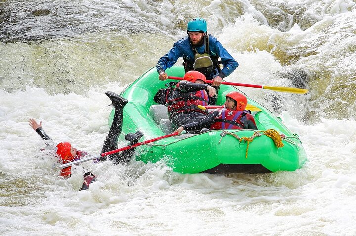 Whitewater Rafting on the River Dee in Llangollen