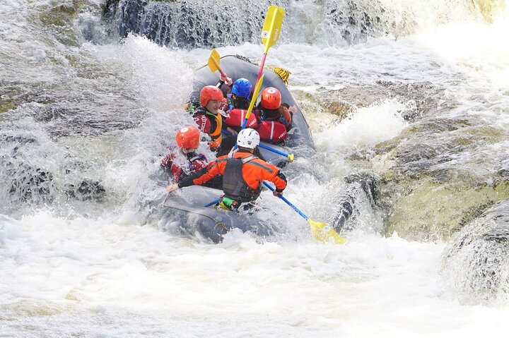 Whitewater Rafting on the River Dee in Llangollen