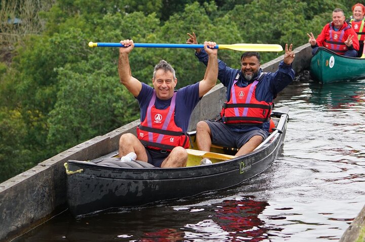 Pontcysyllte Aqueduct Canoe Tours in Llangollen