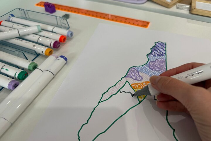 Inspiring Art Making Session at Aplomb Cafe