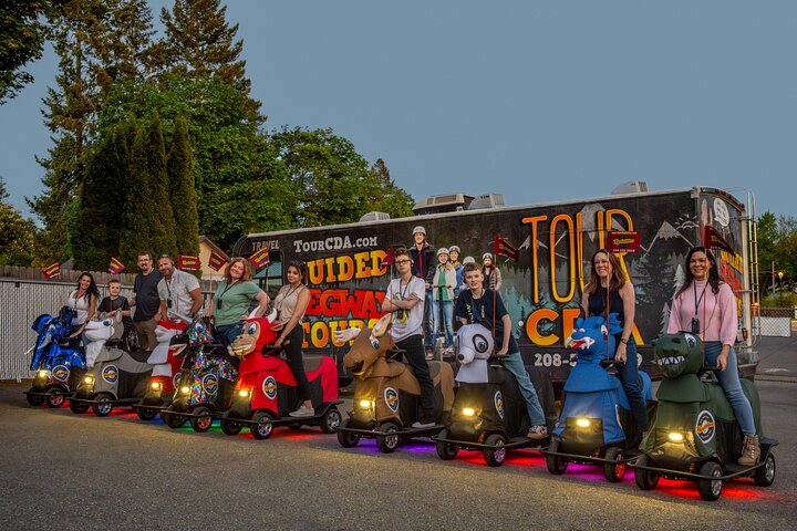 Twilight Rydables Guided Tours Evening Adventure in Coeur d'Alene