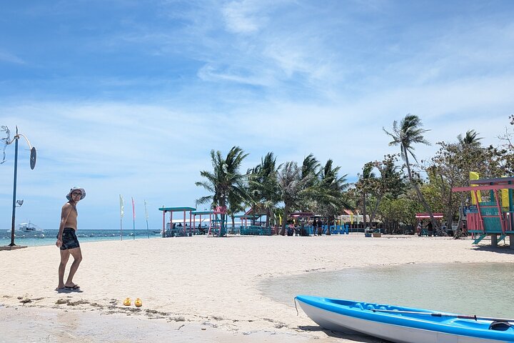From Cebu: Island Hopping to 3 islands with BBQ lunch
