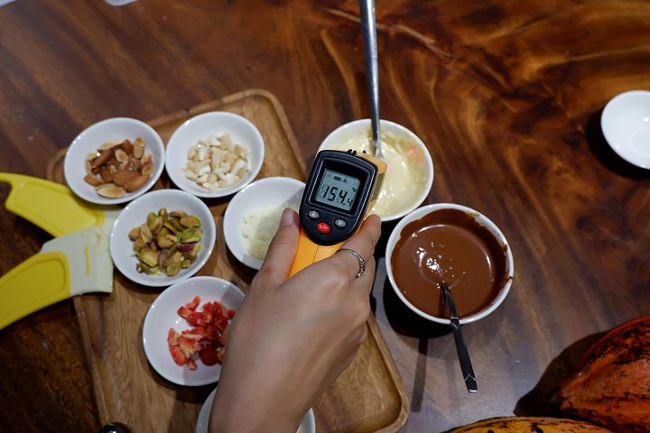 Bean to bar chocolate making workshop in Da Lat
