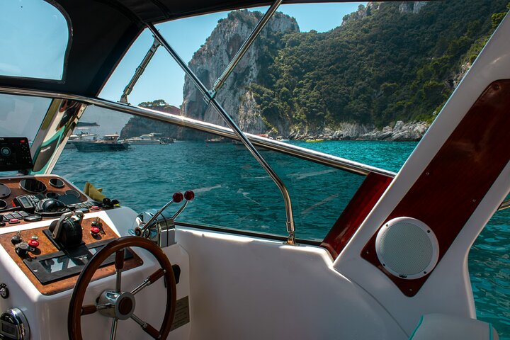 Capri & Blue Grotto Semi Private Boat Day Trip from Sorrento