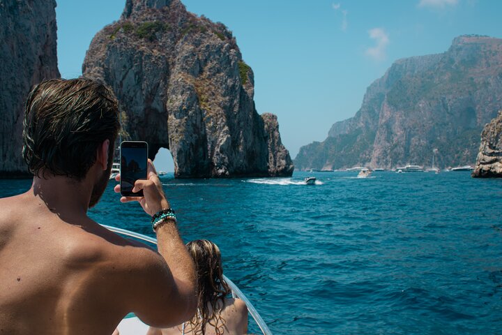 Capri & Blue Grotto Semi Private Boat Day Trip from Sorrento