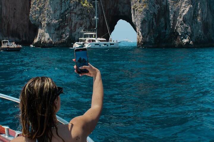 Capri & Blue Grotto Semi Private Boat Day Trip from Sorrento